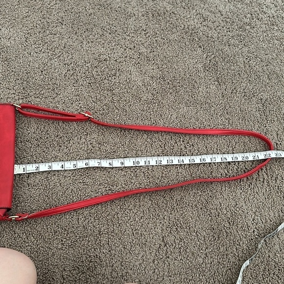 Red square Crossbody bag - Picture 4 of 11